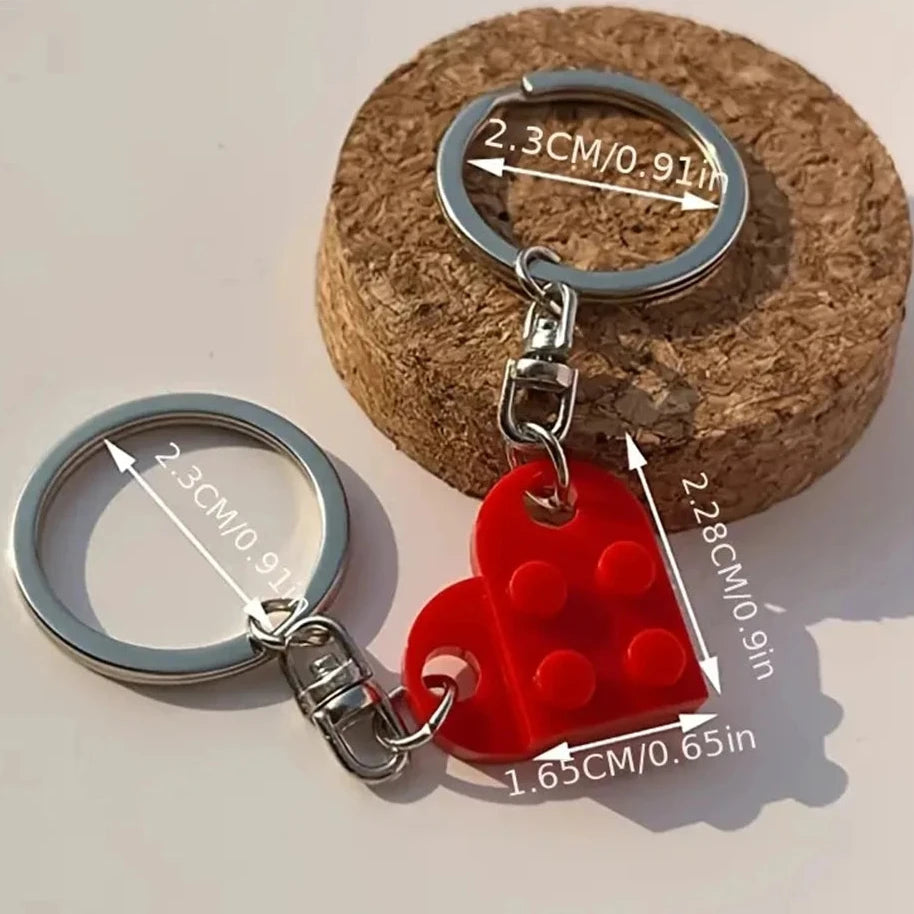 Keychain heart
