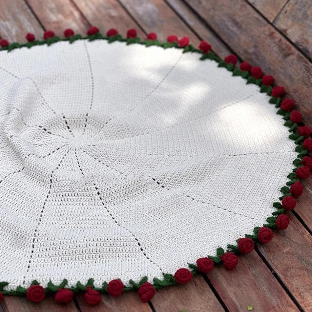 Red rose blanket